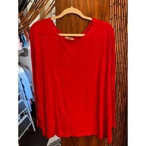 Long Sleev Red Swing PIKO top